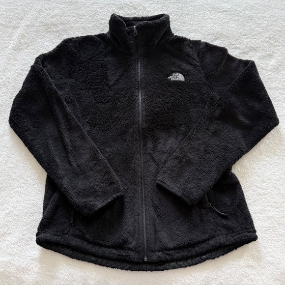 The North Face Jackets & Blazers - The North Face Osito Fleece Jacket Women Small Black Full Zip High Pile Soft
